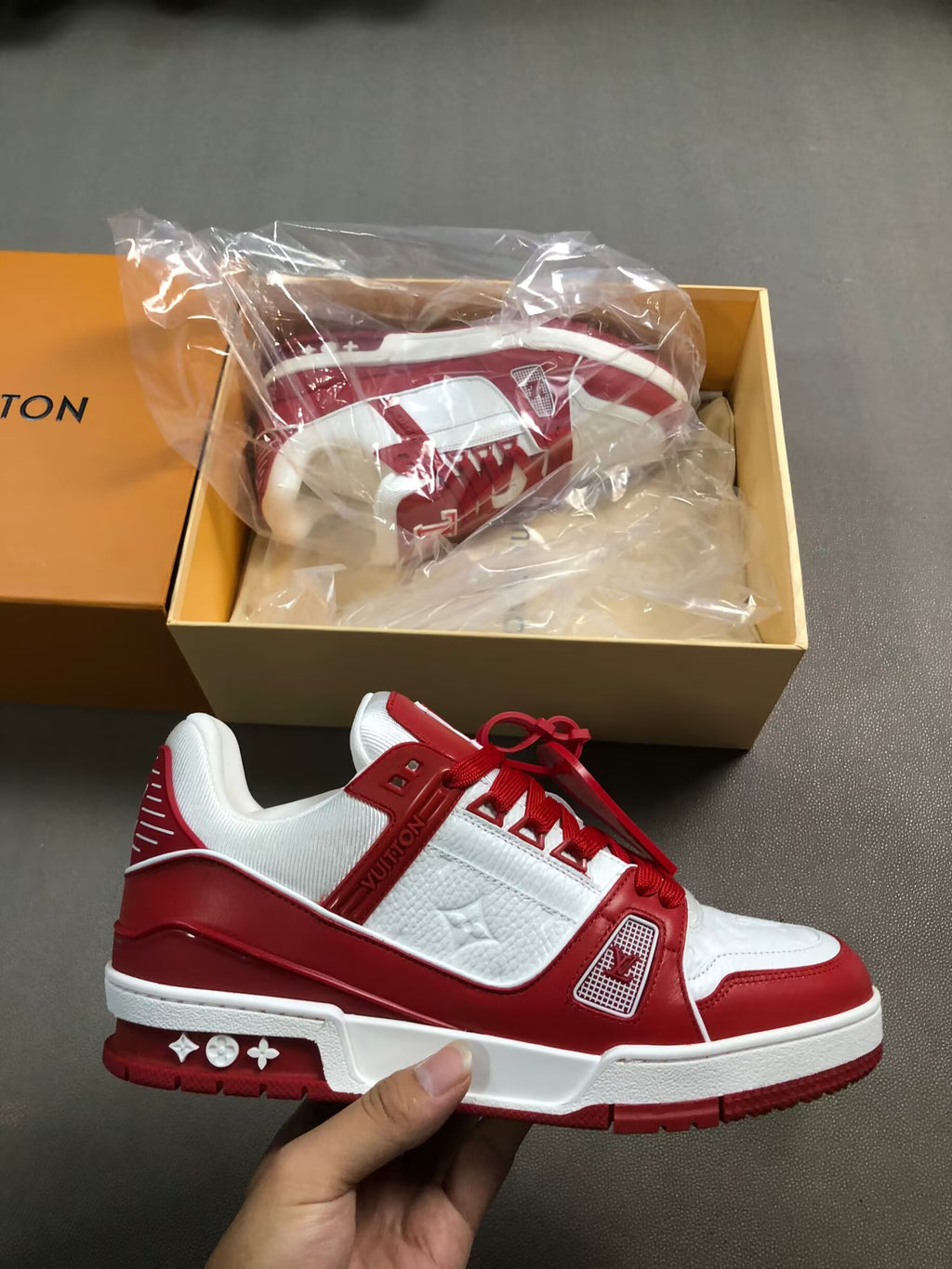 Louis Vuiton LV Trainer Sneakers-Premuim luxury sweetwear shoes