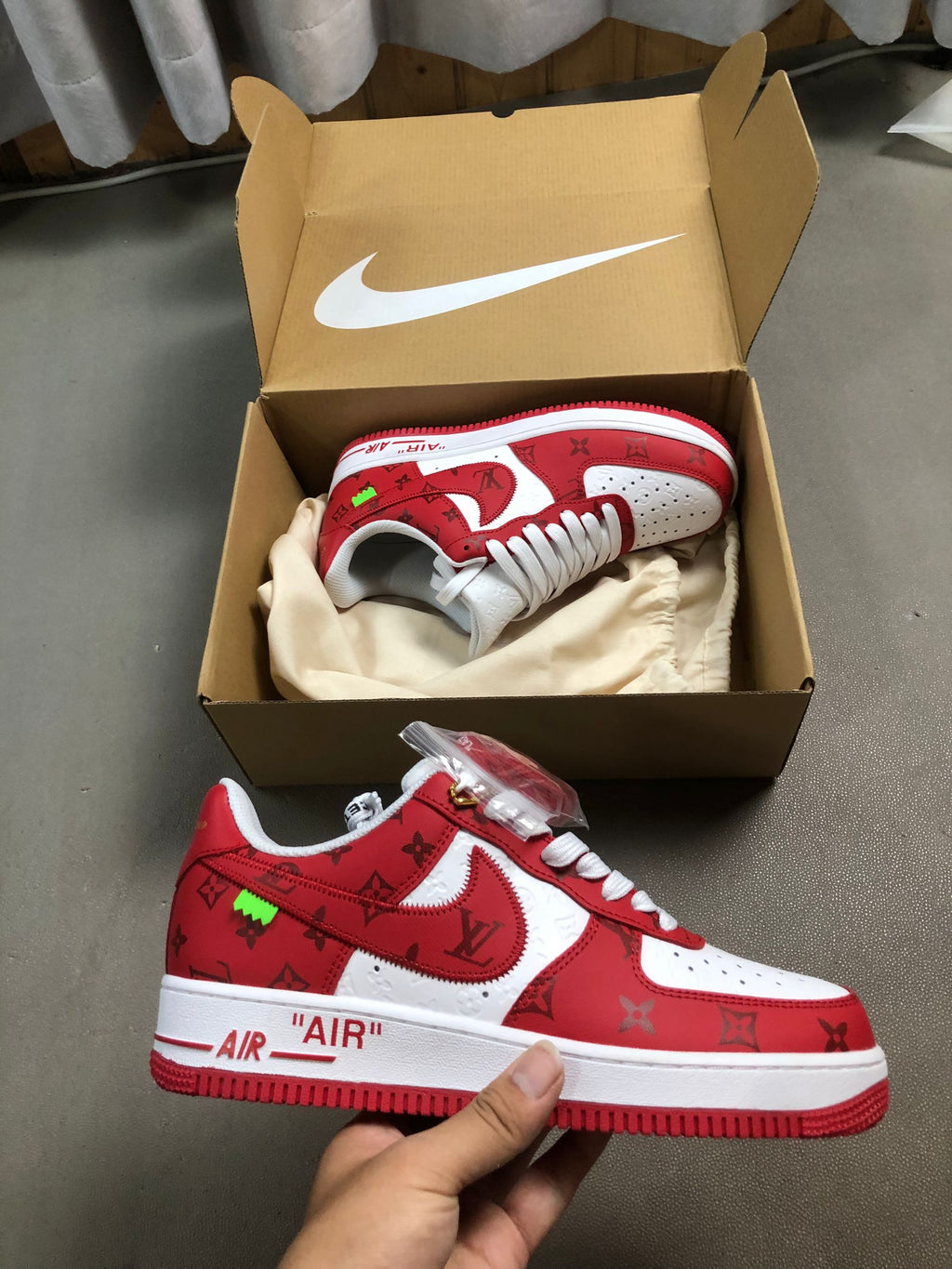 Nike Air Force 1 style Louis Vuitton ✨👟