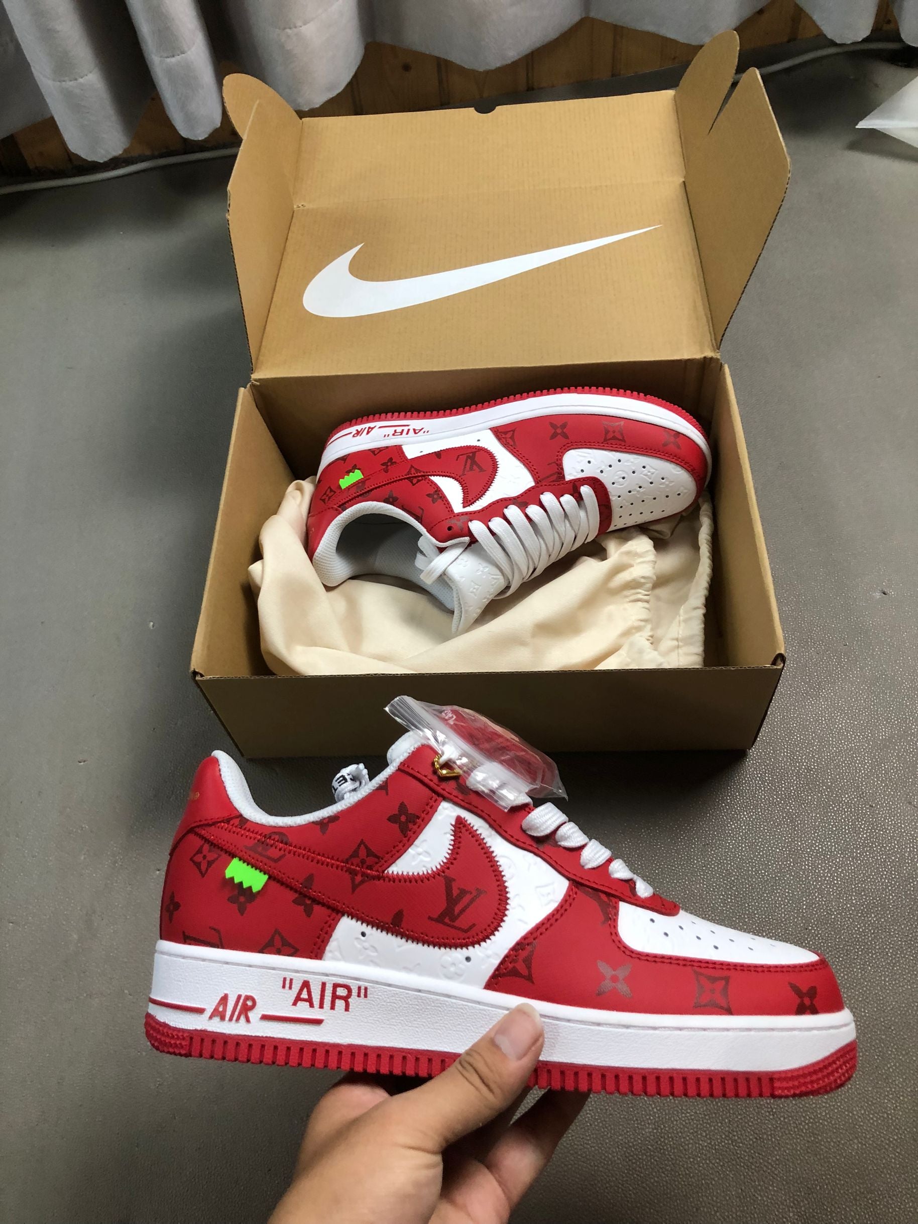 Nike Air Force 1 style Louis Vuitton ✨👟