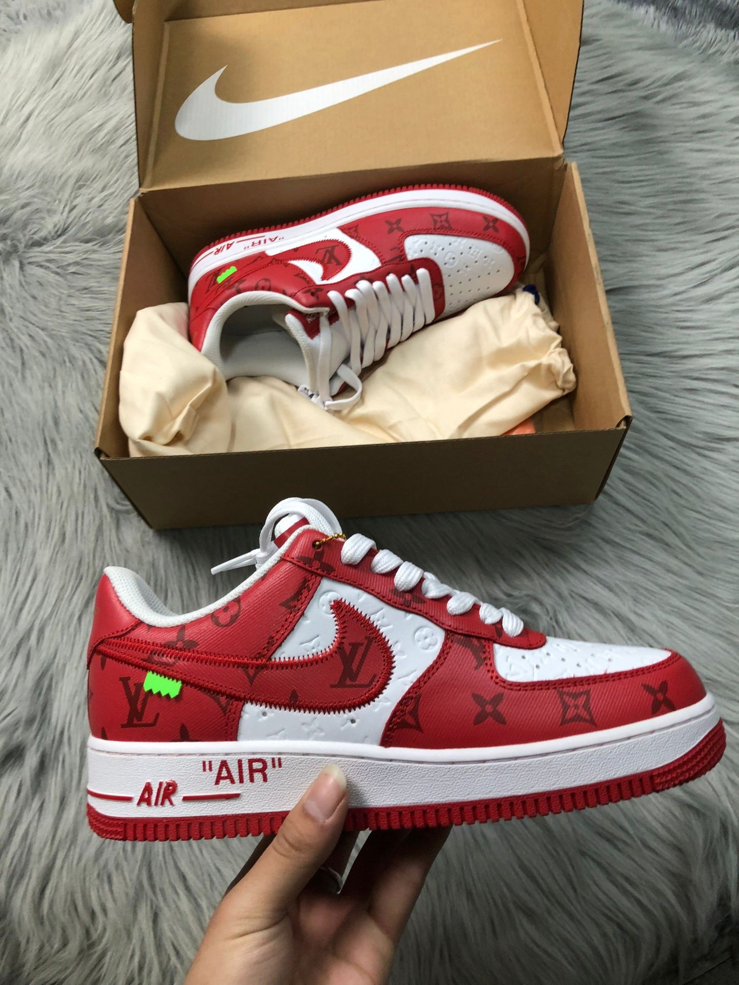 Nike Air Force 1 style Louis Vuitton ✨👟