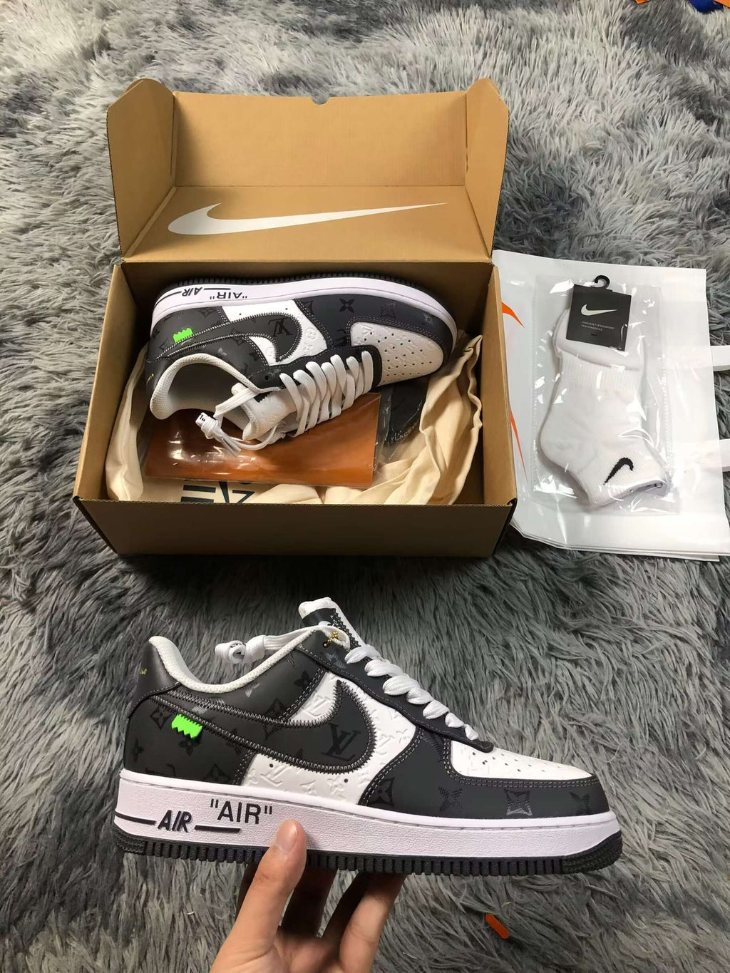 Nike Air Force 1 style Louis Vuitton ✨👟