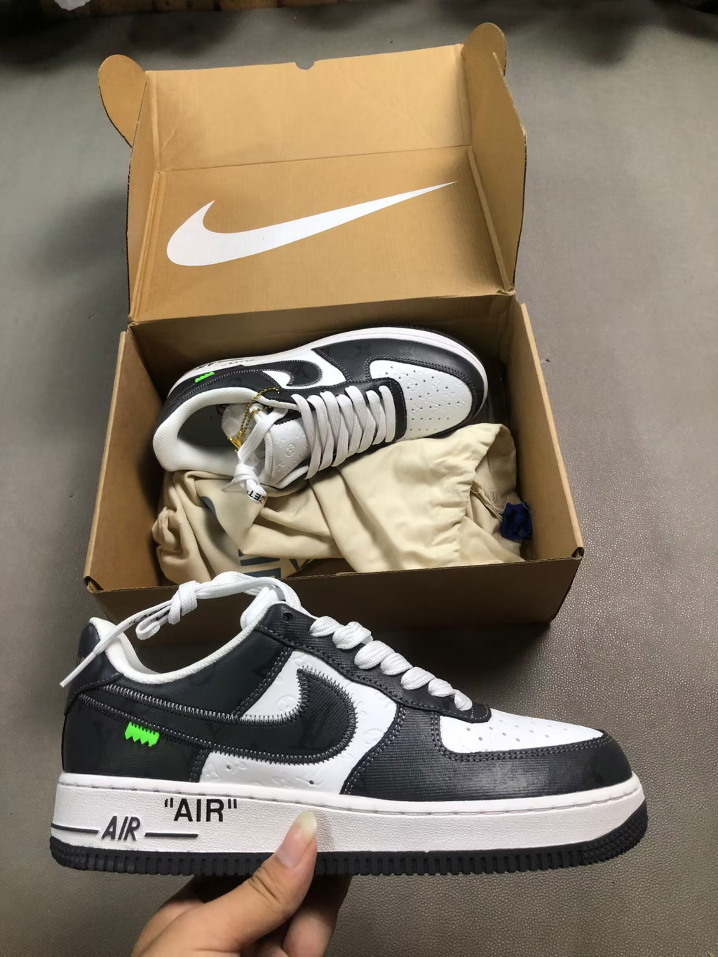Nike Air Force 1 style Louis Vuitton ✨👟