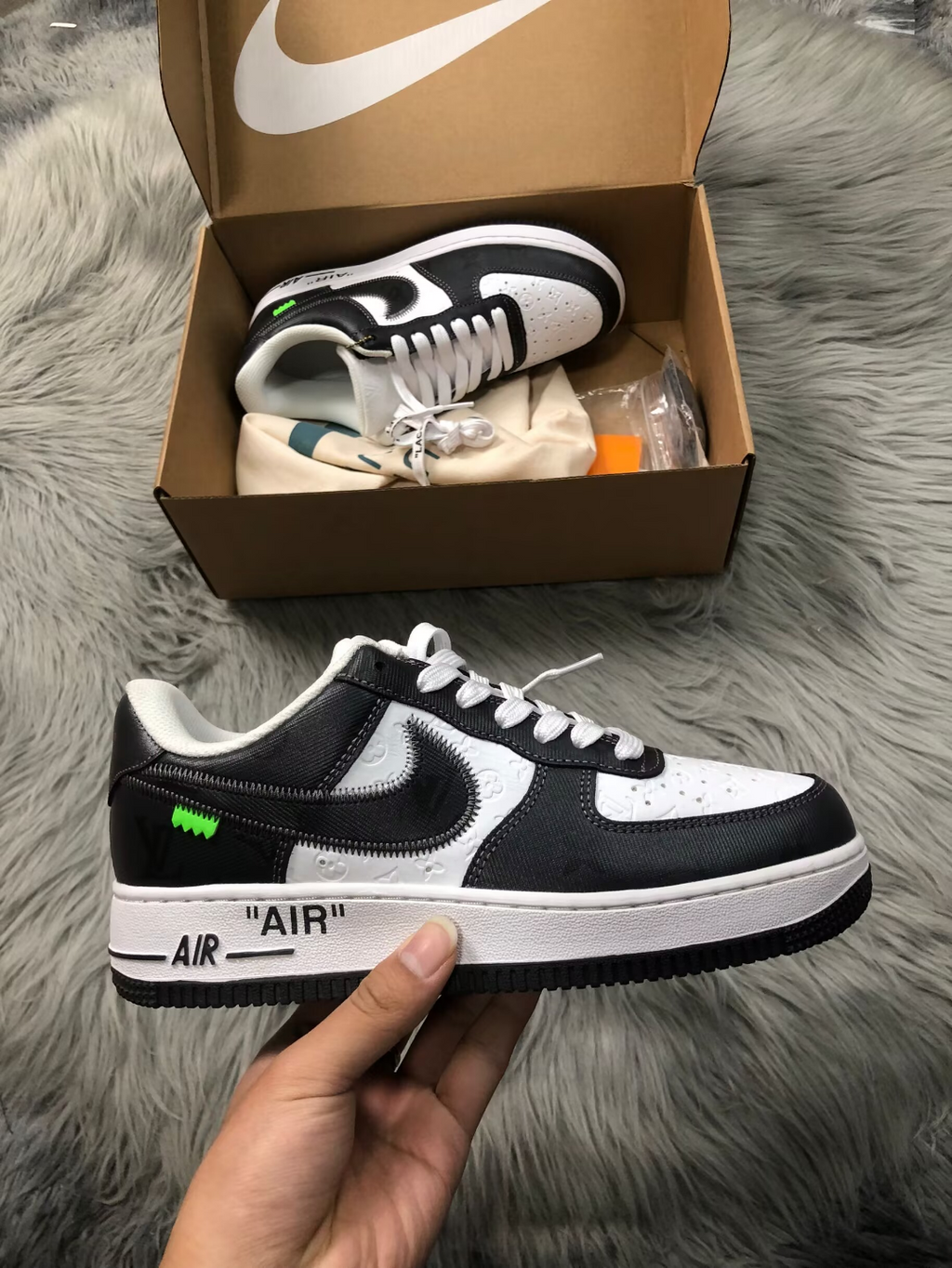 Nike Air Force 1 style Louis Vuitton ✨👟