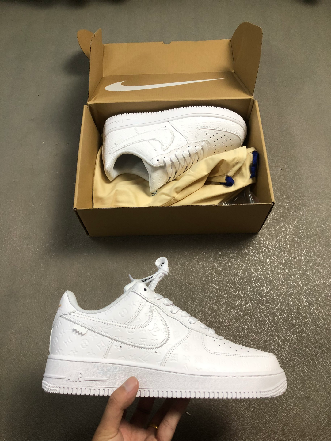 Nike Air Force 1 style Louis Vuitton ✨👟
