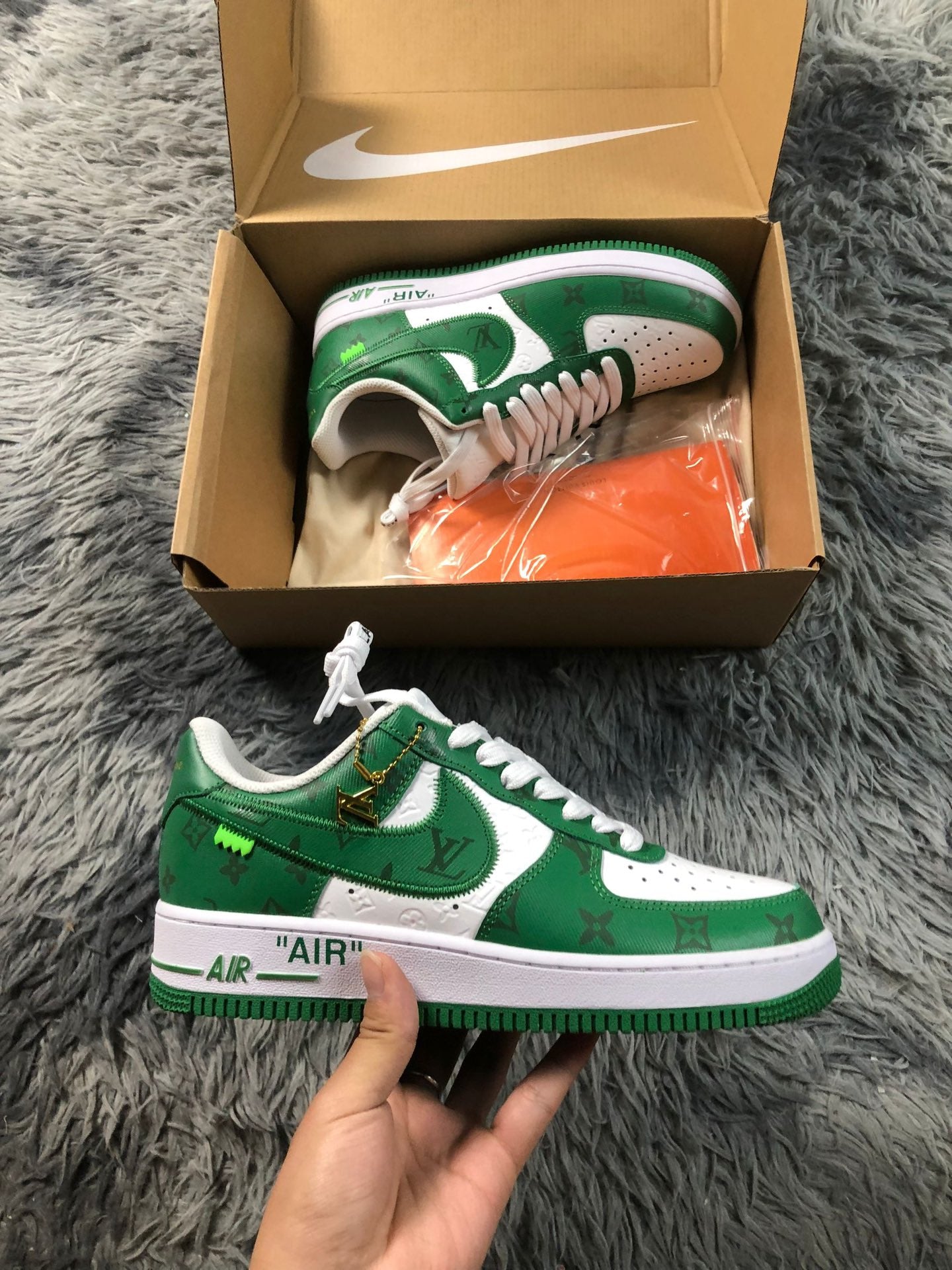 Nike Air Force 1 style Louis Vuitton ✨👟