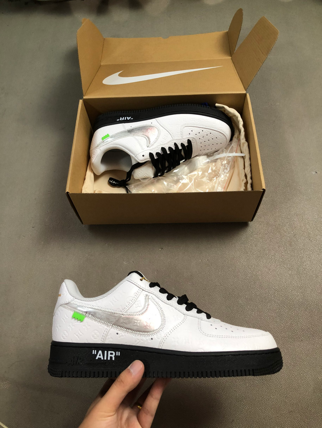 Nike Air Force 1 style Louis Vuitton ✨👟