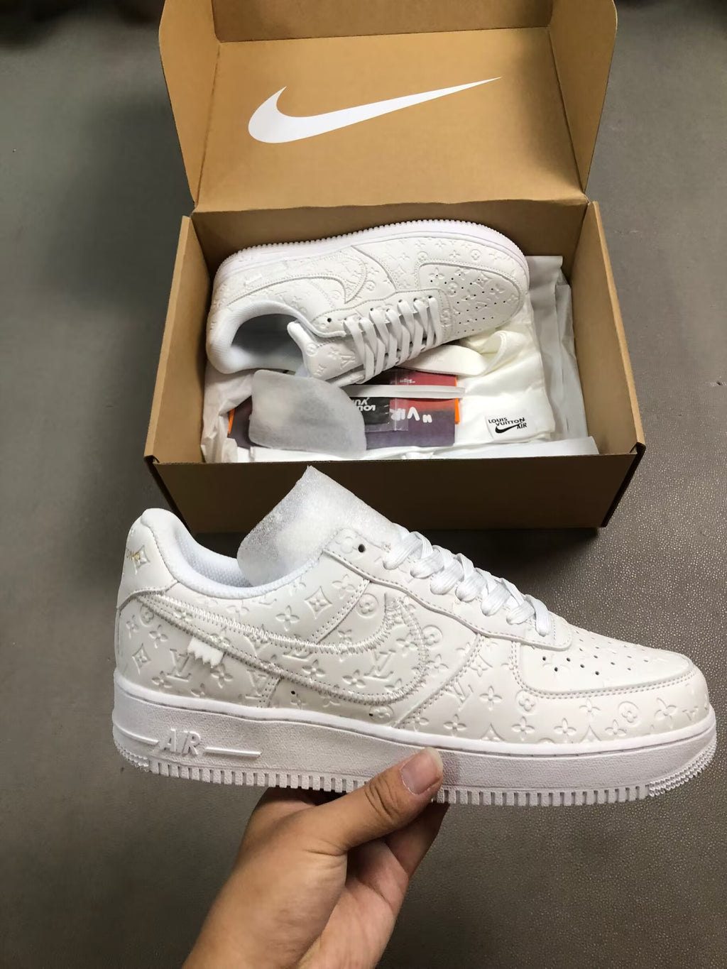 Nike Air Force 1 style Louis Vuitton ✨👟