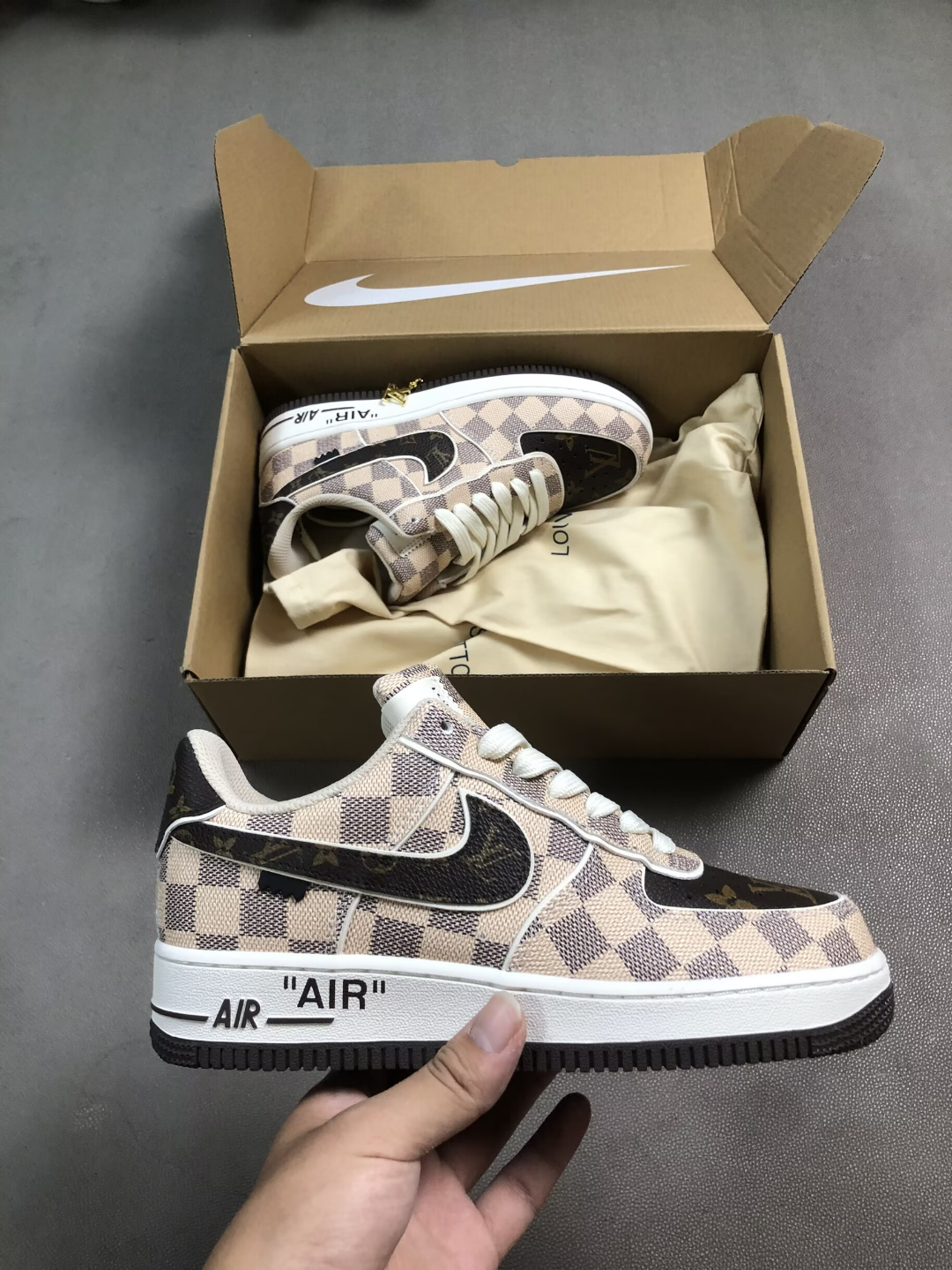 Nike Air Force 1 style Louis Vuitton ✨👟