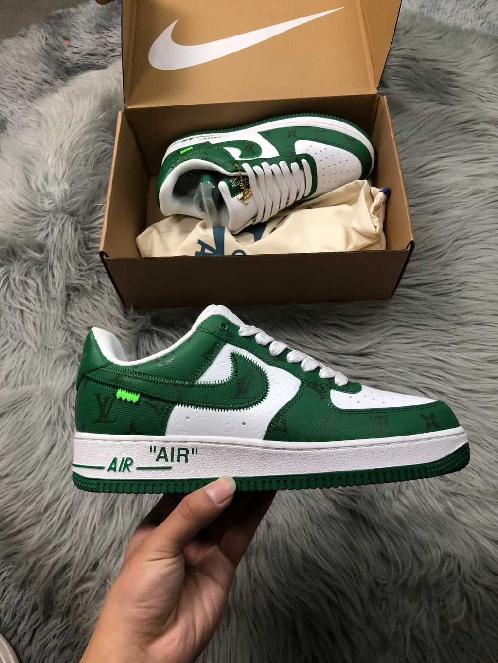 Nike Air Force 1 style Louis Vuitton ✨👟
