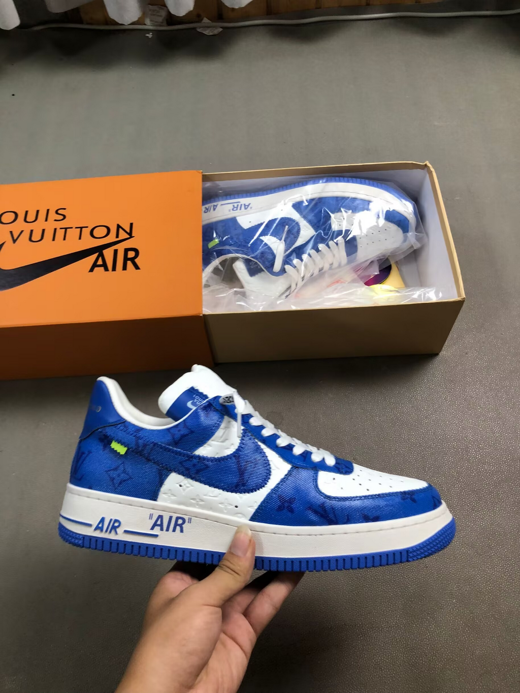 Nike Air Force 1 style Louis Vuitton ✨👟