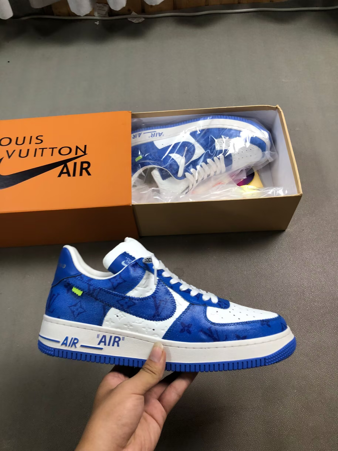 Nike Air Force 1 style Louis Vuitton ✨👟