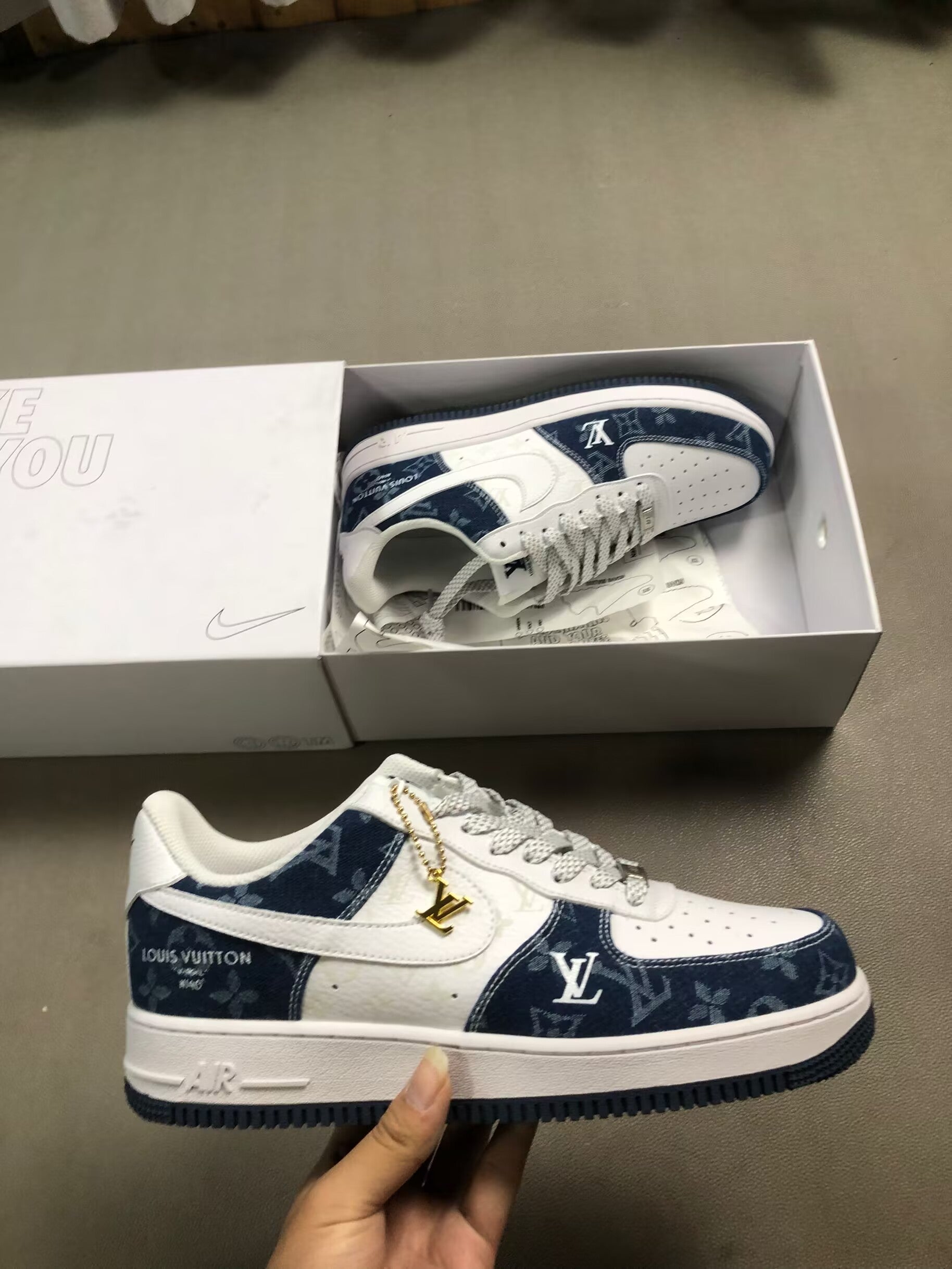 Nike Air Force 1 style Louis Vuitton ✨👟