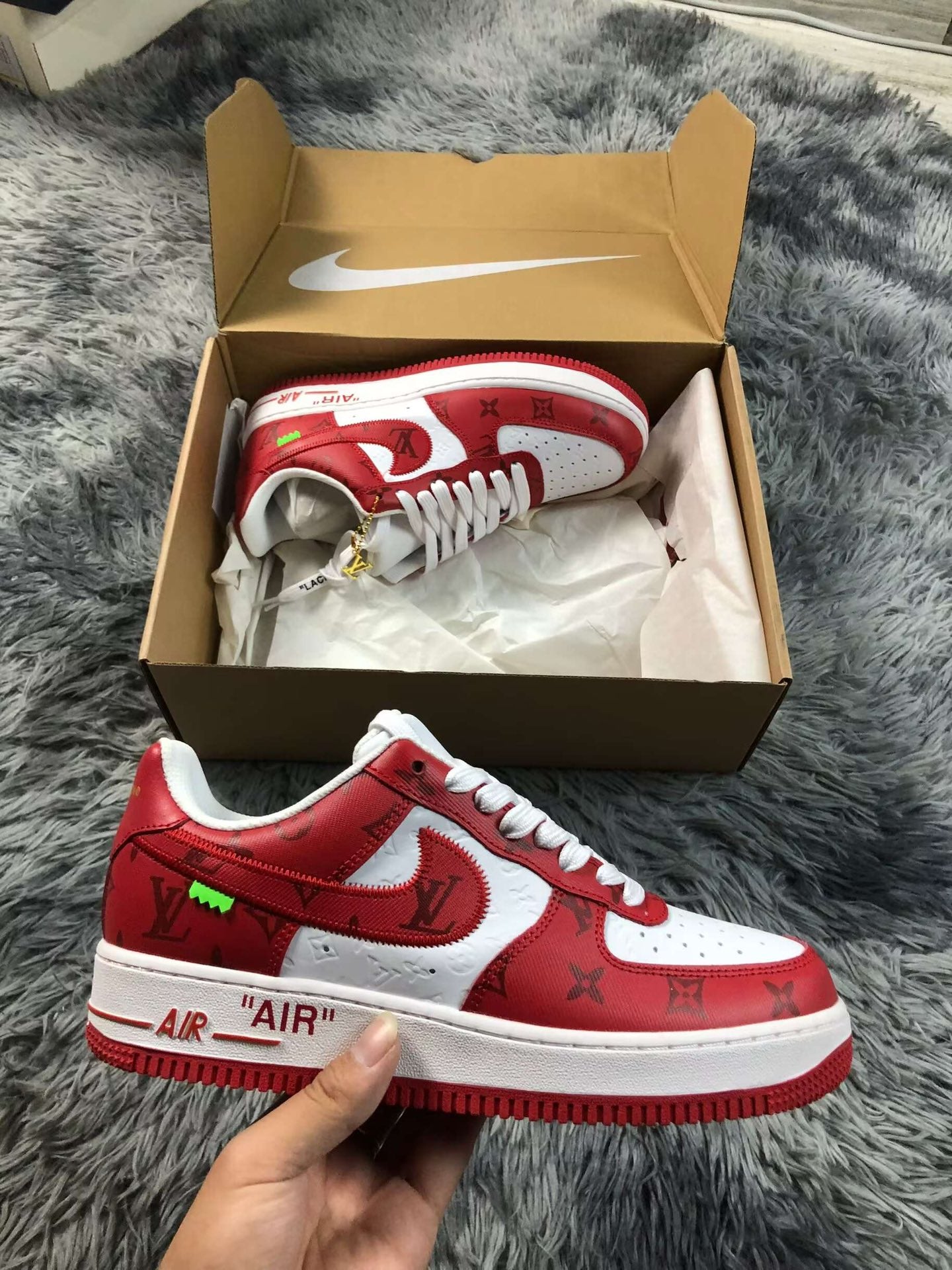 Nike Air Force 1 style Louis Vuitton ✨👟