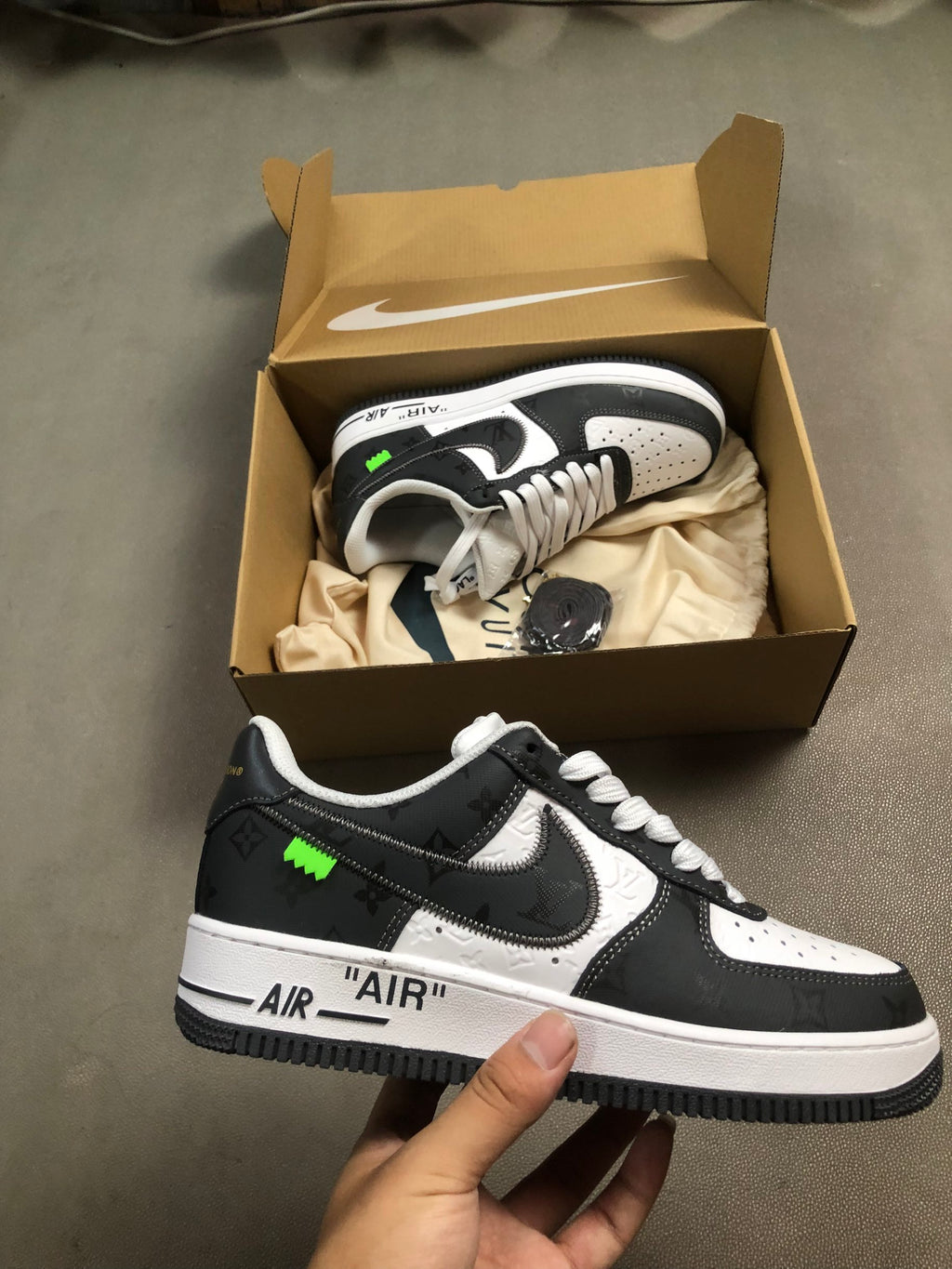Nike Air Force 1 style Louis Vuitton ✨👟