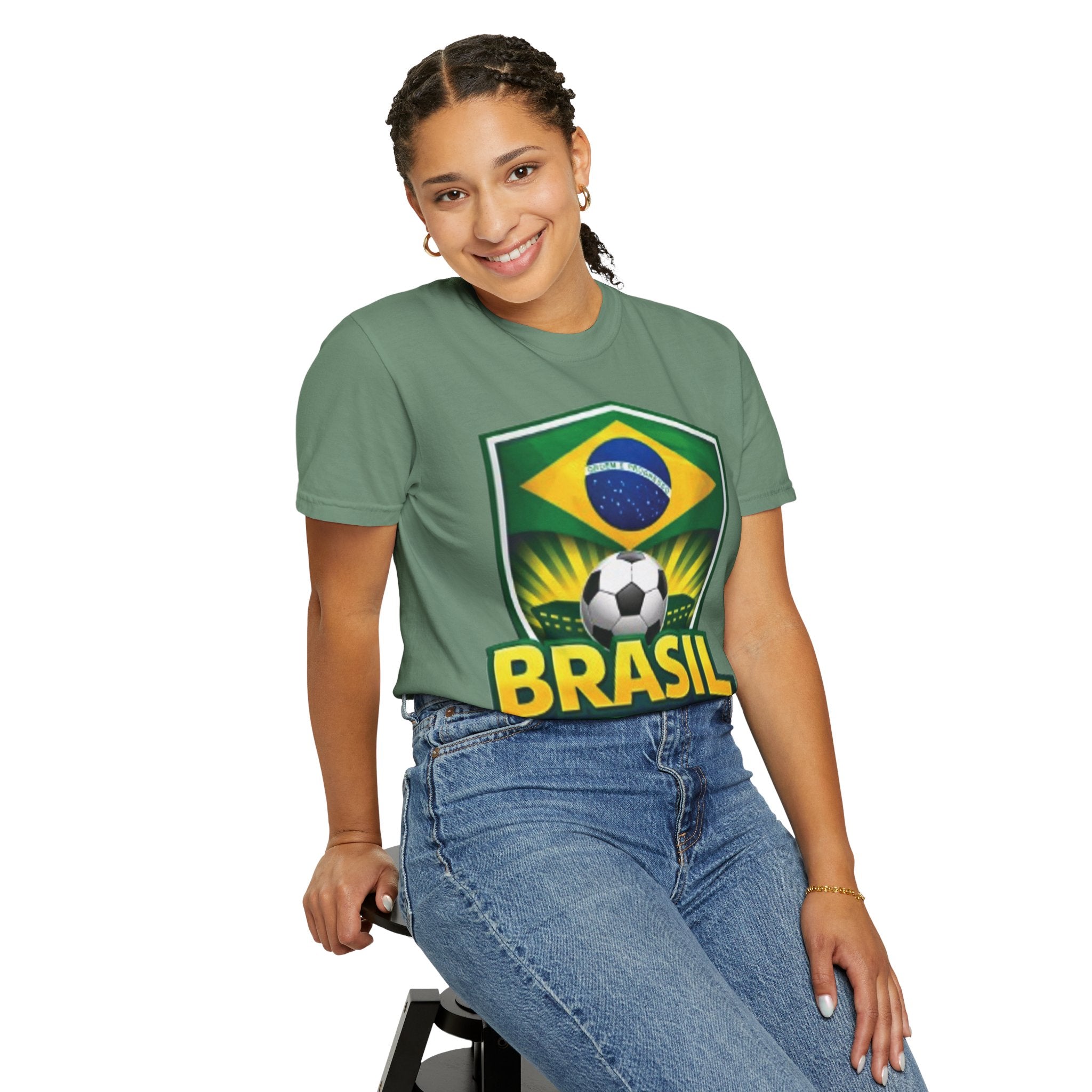 Brasil World Cup Soccer T-shirt | Onda Brasileira Football Tee