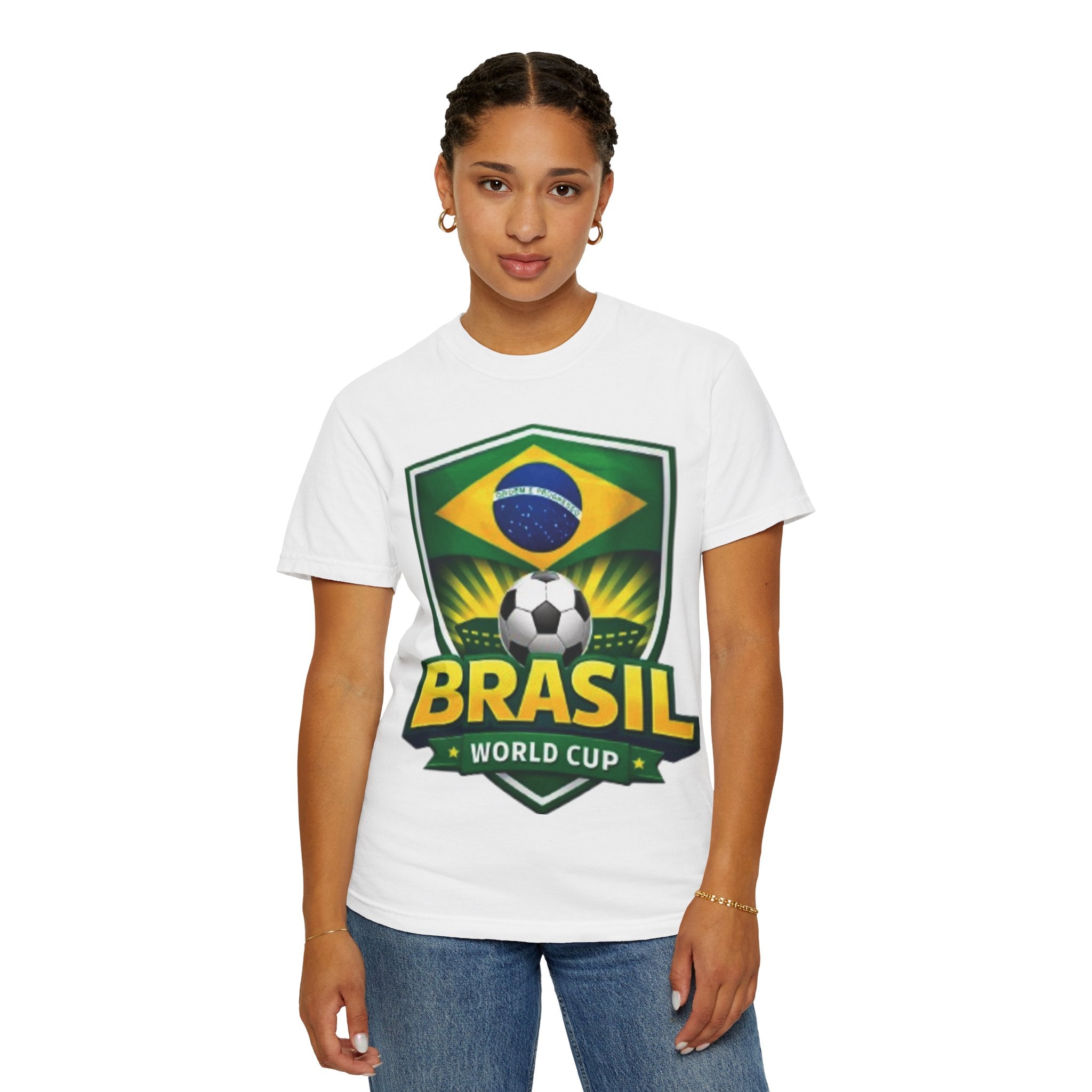 Brasil World Cup Soccer T-shirt | Onda Brasileira Football Tee