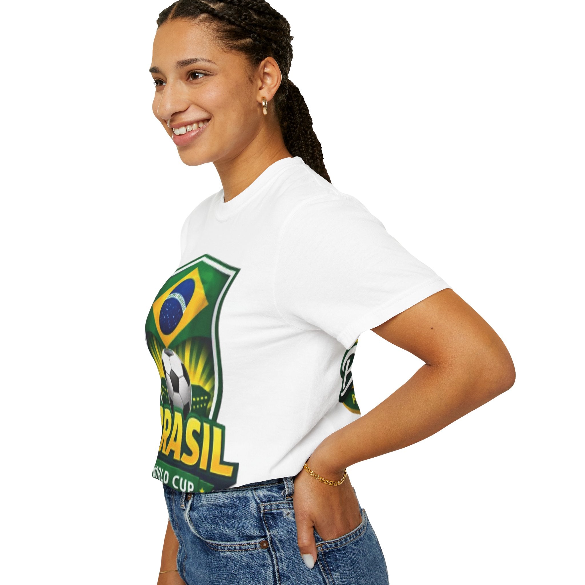 Brasil World Cup Soccer T-shirt | Onda Brasileira Football Tee
